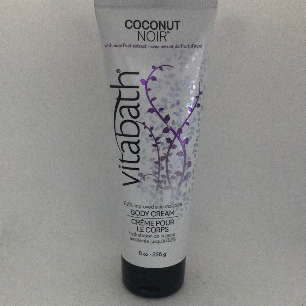 New Vitabath Coconut Noir Body Cream 8oz